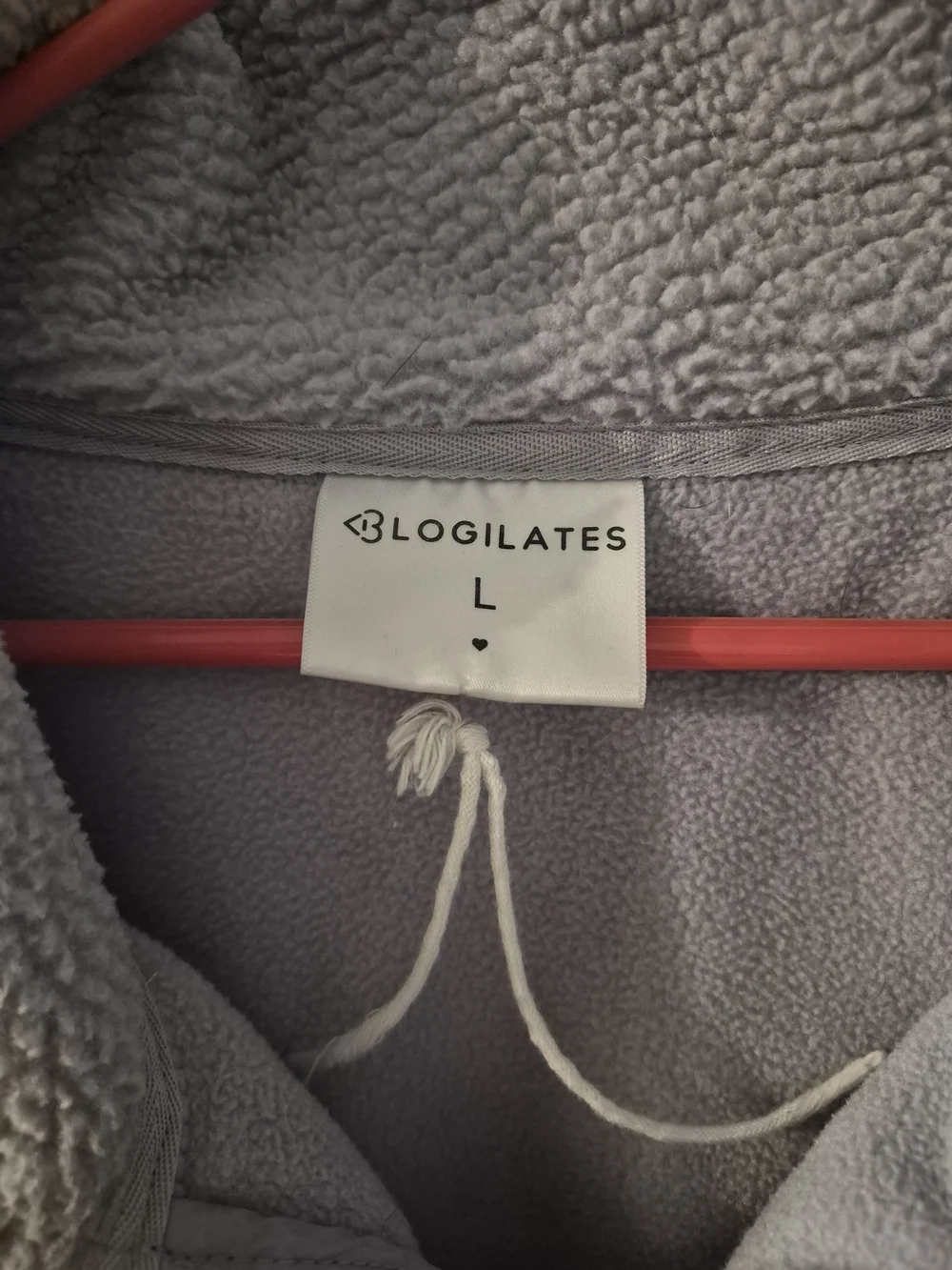 light purple Blogilates Campfire High Pile FleCozy Lavender Sherpa Zip-Up Jacket